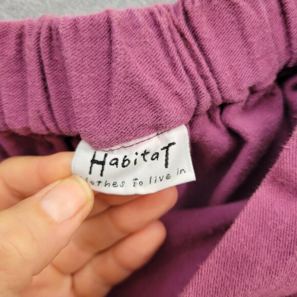 Habitat Skirt Womens Size Small Pink 100% Cotton Maxi Back Slit - Picture 5 of 9